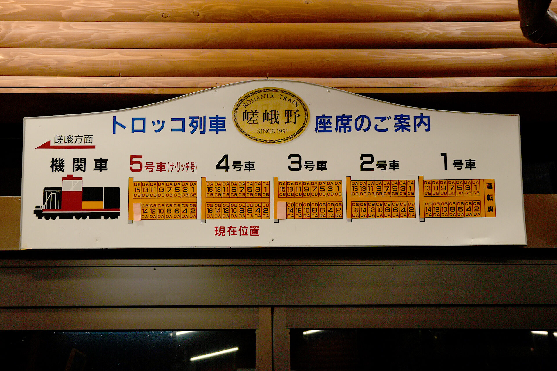嵯峨野トロッコ列車 紅葉 京都