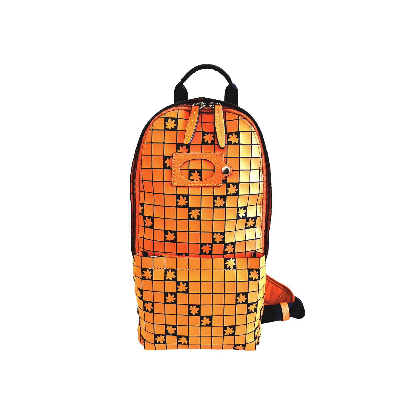 京都限定のELISIR caede KYOTO | エリシアカエデ京都のバッグシリーズ　Miranda One Shoulder Ruck Sack Orange