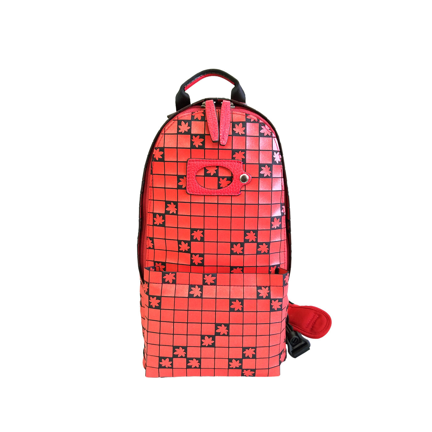 京都限定のELISIR caede KYOTO | エリシアカエデ京都のバッグシリーズ　Miranda One Shoulder Ruck Sack Red