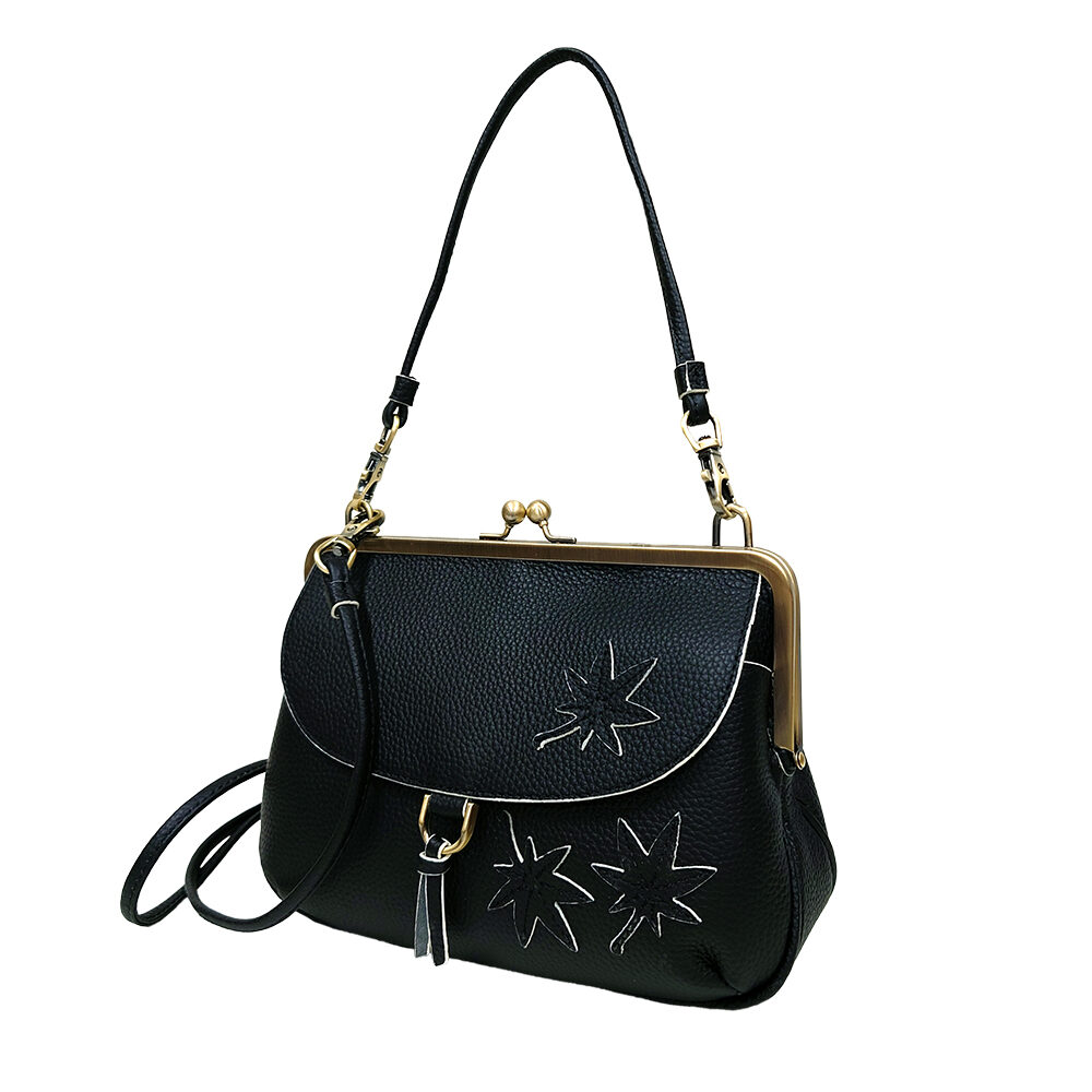 Ellisse Flame Pochette 74071 BLACK　caede京都